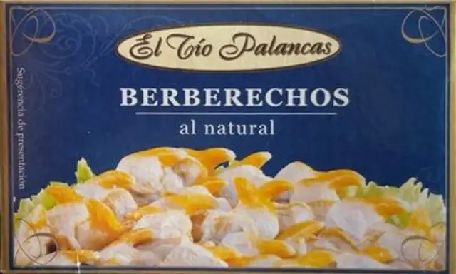 Berberechos al natural