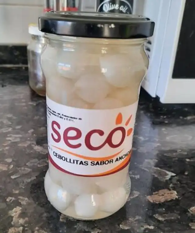 Cebolletas sabor anchoa
