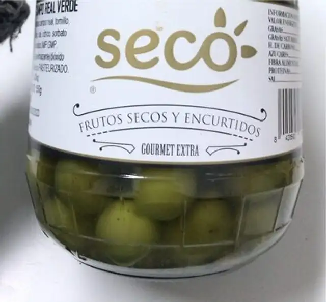 Aceituna campo real verde