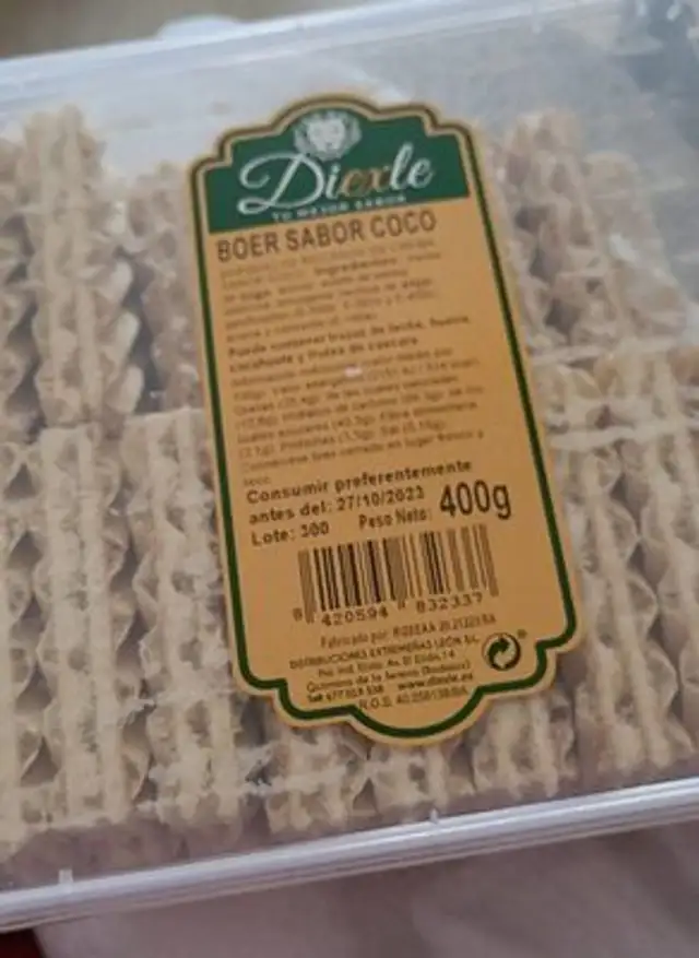 Boer sabor coco