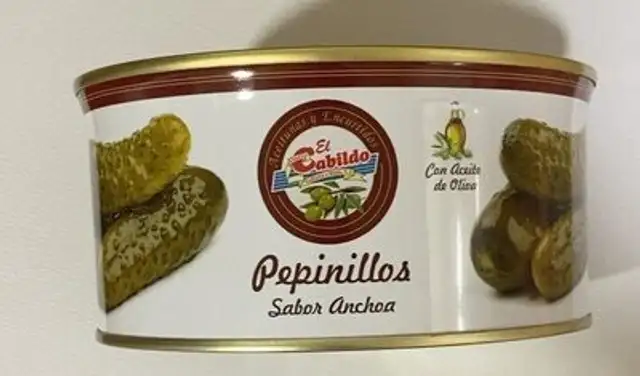 Pepinillos Sabor Anchoa