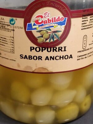 Popurri sabor anchoa