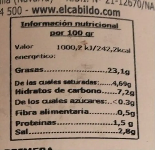 Aceitunas verdes machadas