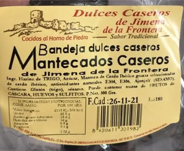 Mantecados caseros
