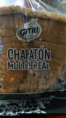 Chapatón multicereal front packaging