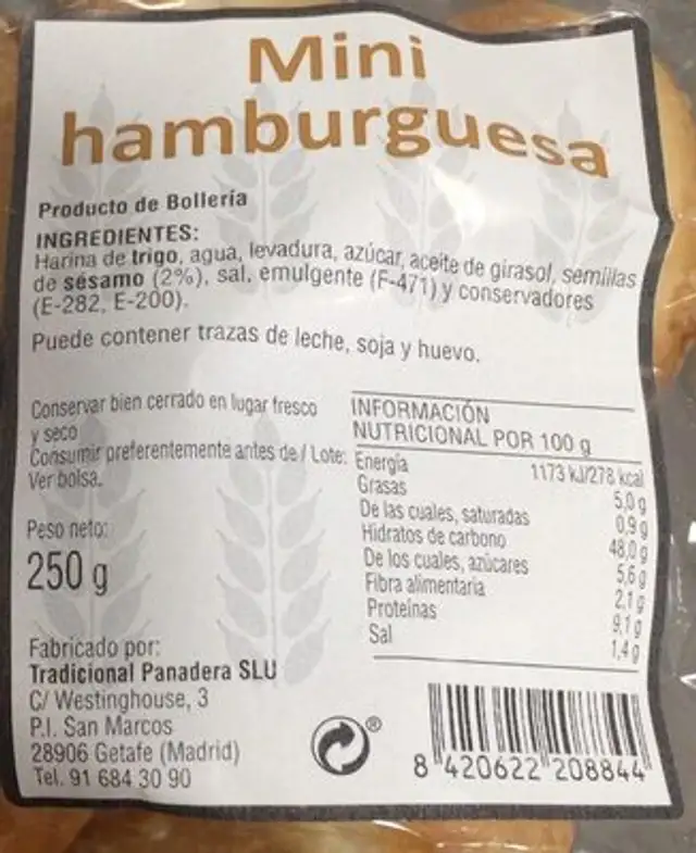 Mini hamburguesa