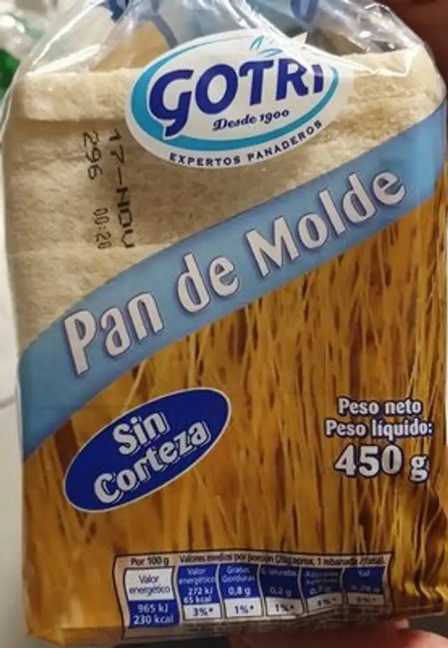 Pan de molde