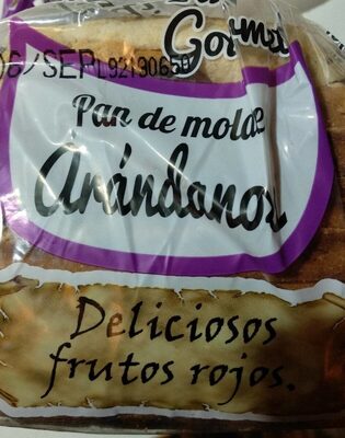 Pan de arándanos