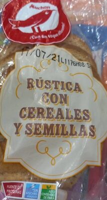 Rústica con cereales y semillas
