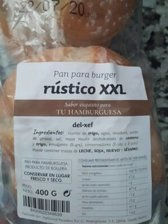 Pan para burger