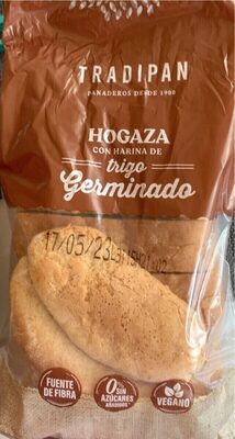 Hogaza con harina de trigo germinado