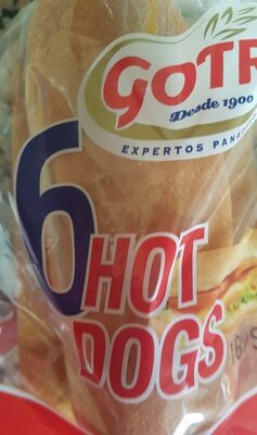 6 hot dogs front packaging