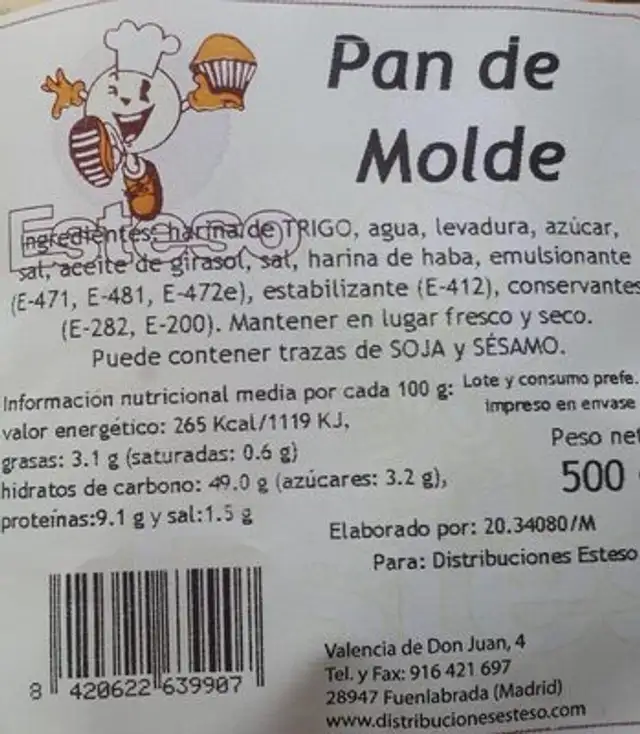 Pan molde