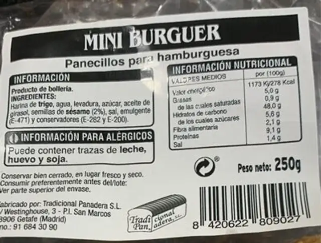 Mini burguer (panecillos)