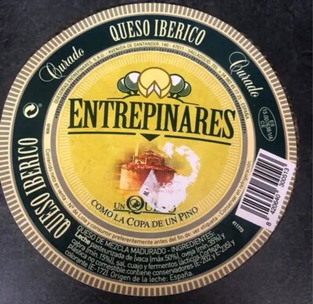 Queso ibérico curado mezcla