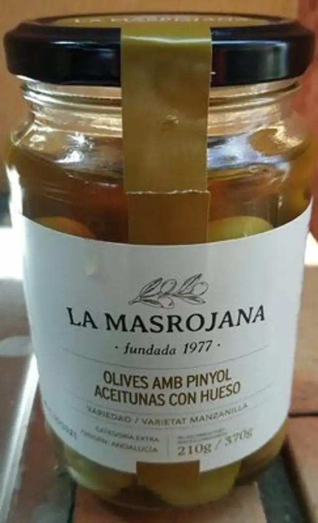 Aceitunas con hueso