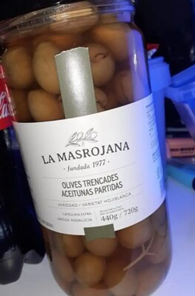Aceitunas Partidas La Masrojana 720G