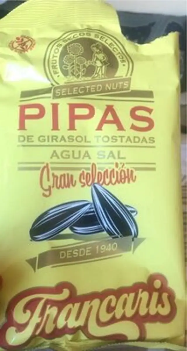 Pipas de girasol