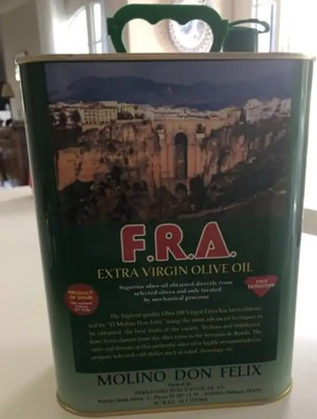 extra virgin olive oil