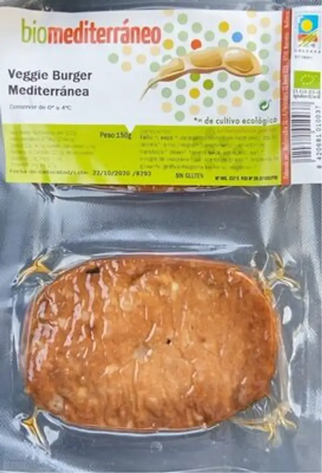 Veggie Burger mediterránea