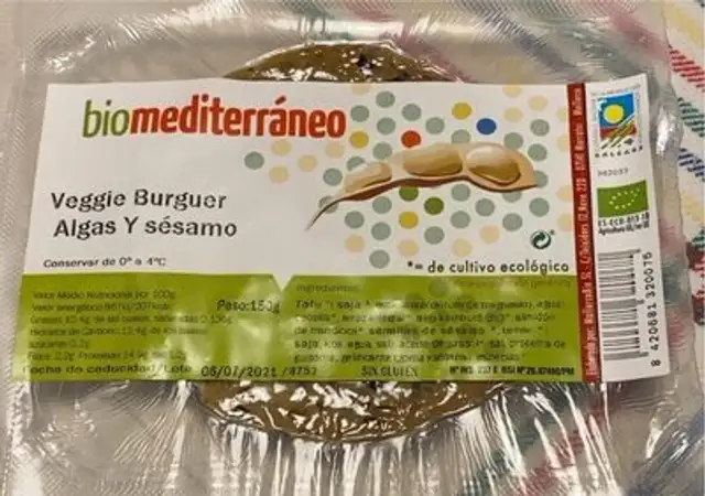 Veggie burguer