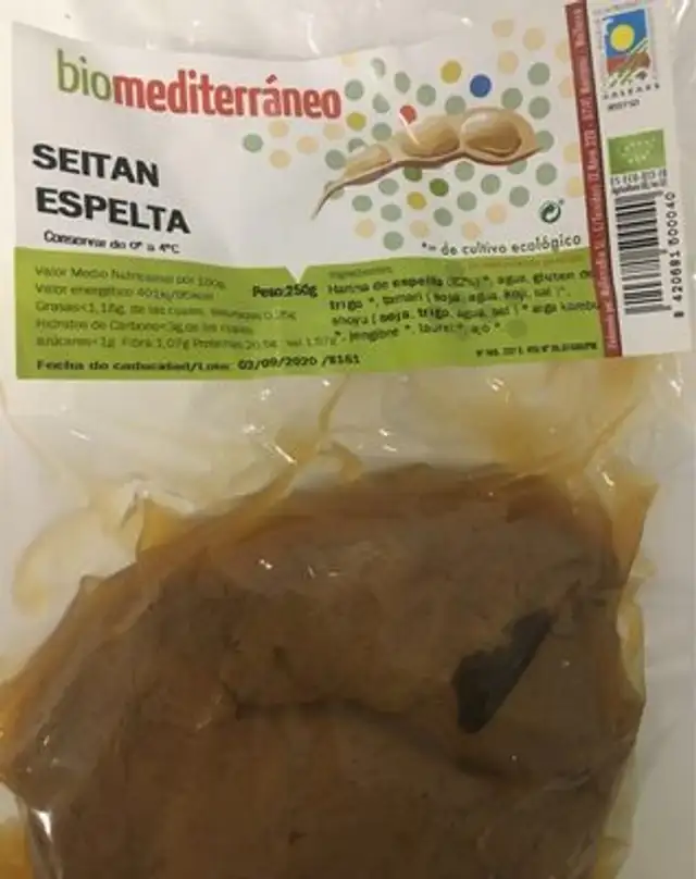 Seitan Espelta Biomediterraneo