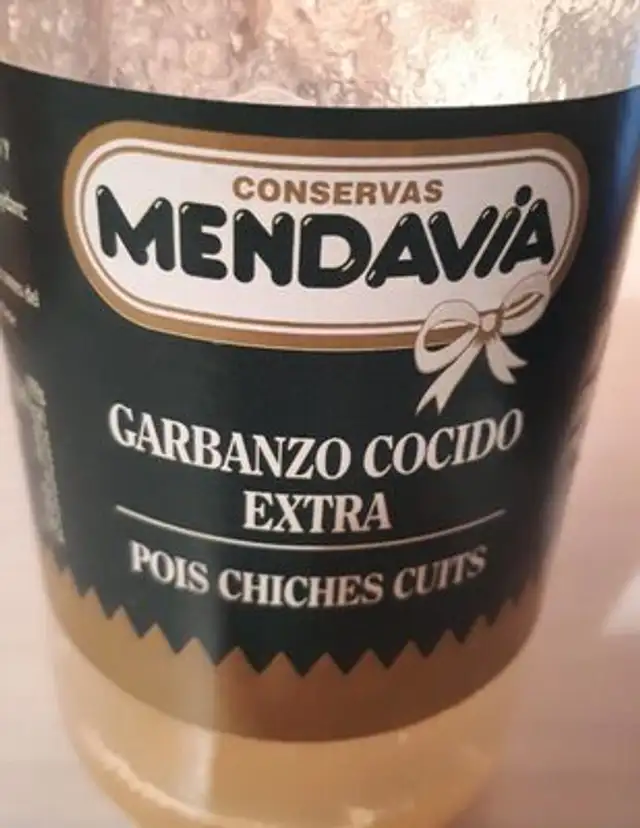Pois chiches cuits - Garbanzos cocidos extra