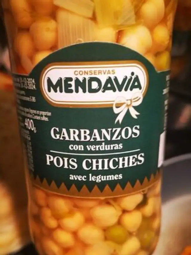 Pois chiches aux legumes