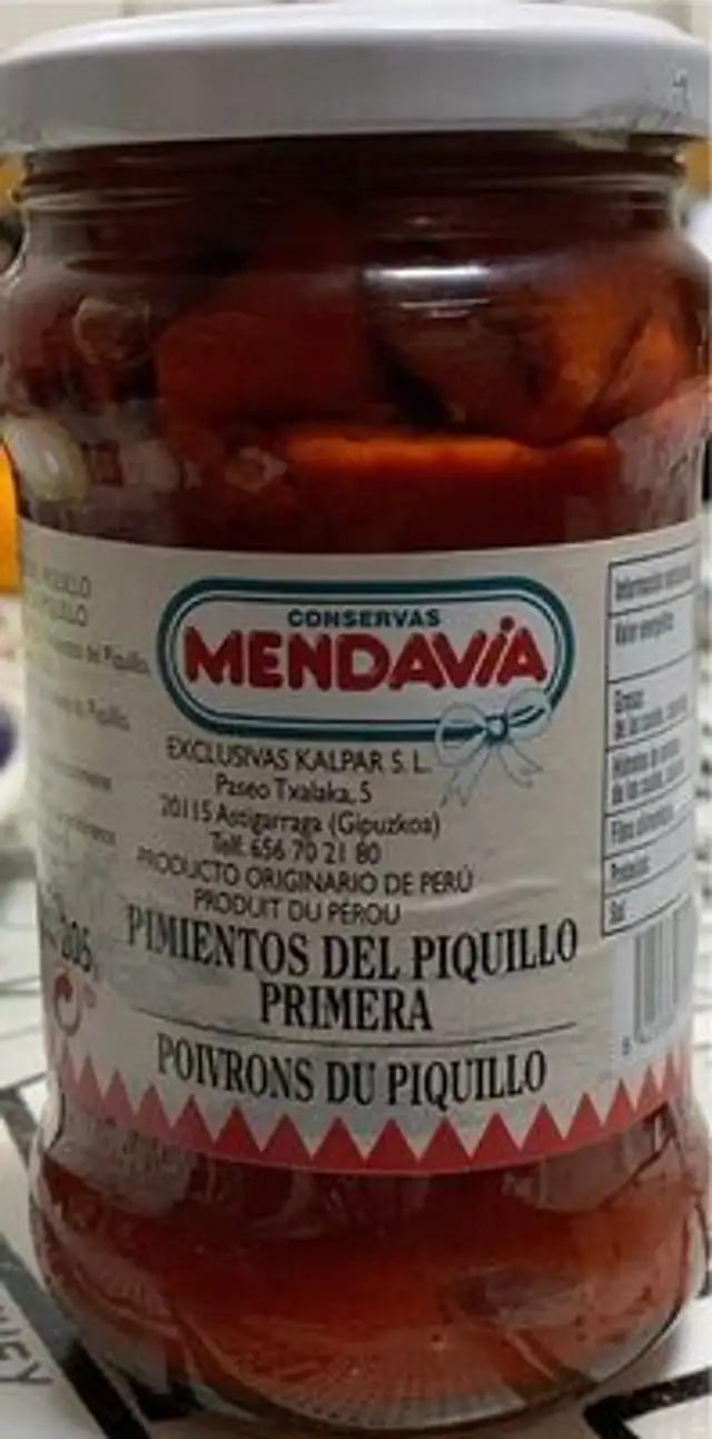 Pimientos del piquillo primera