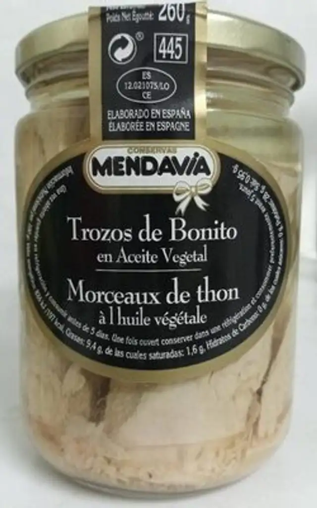 Trozos de bonito
