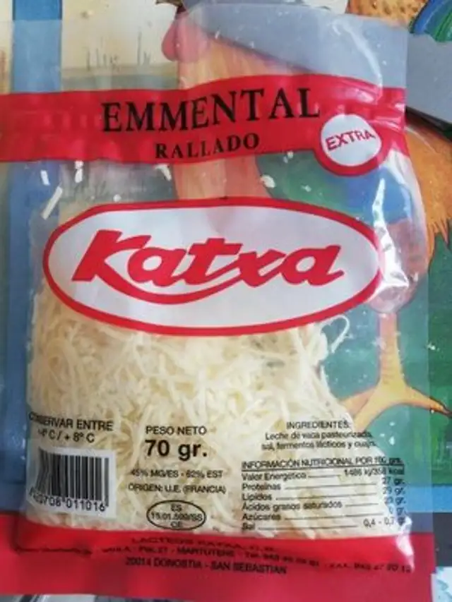 Emmental rallado