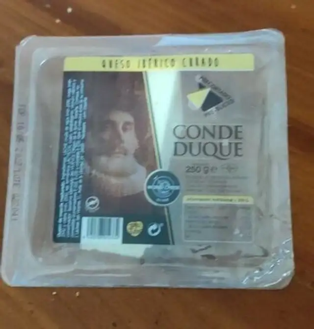 Queso ibérico curado