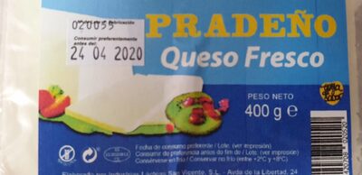 Pradeño queso fresco