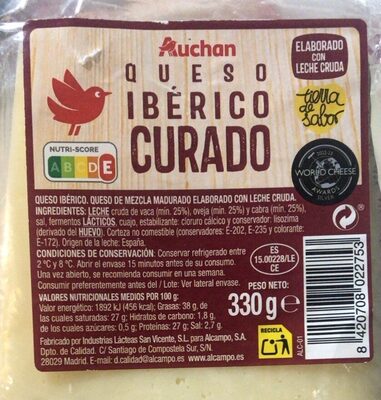 Quedo iberico curado