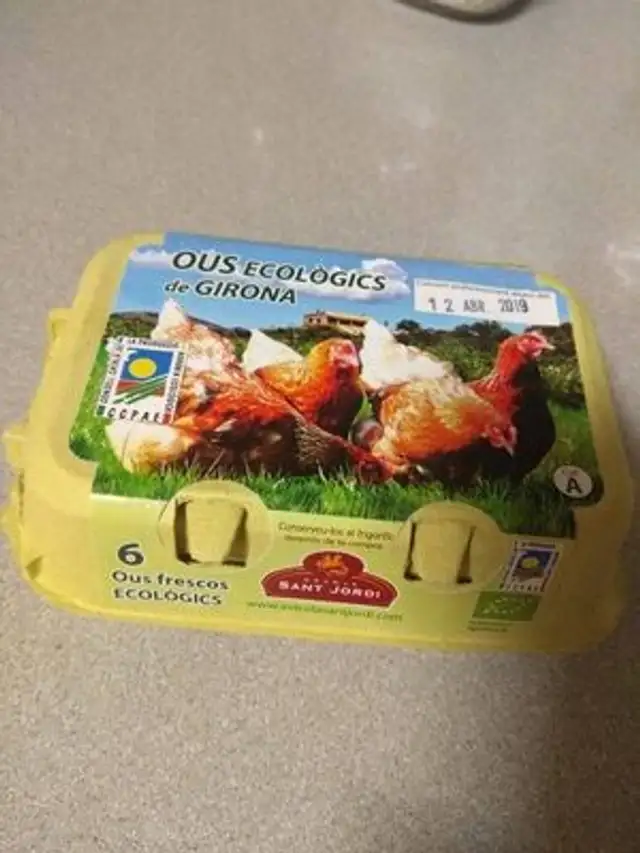 OUS ECOLOGICS DE GIRONA ingredients label