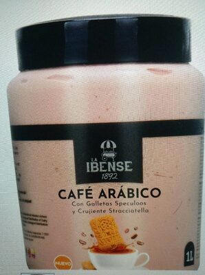 Helado café arabico front packaging