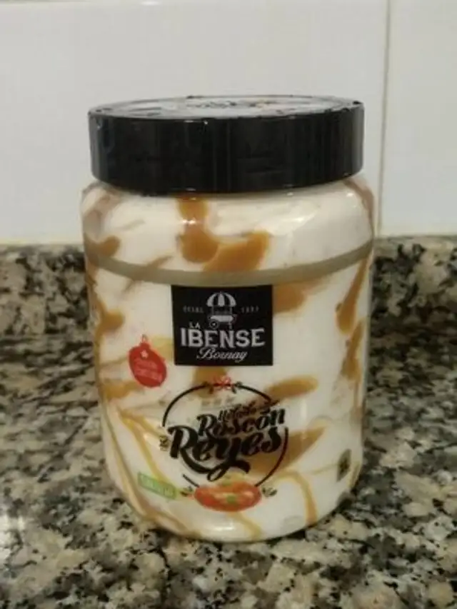 Helado sabor roscón de reyes