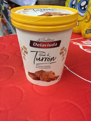 Helado de turrón