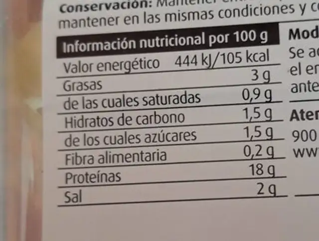12 huevos frescos granja nutrition facts table