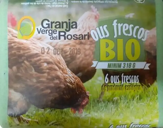 Ous frescos Bio (6 ous frescos de producció ecològica)