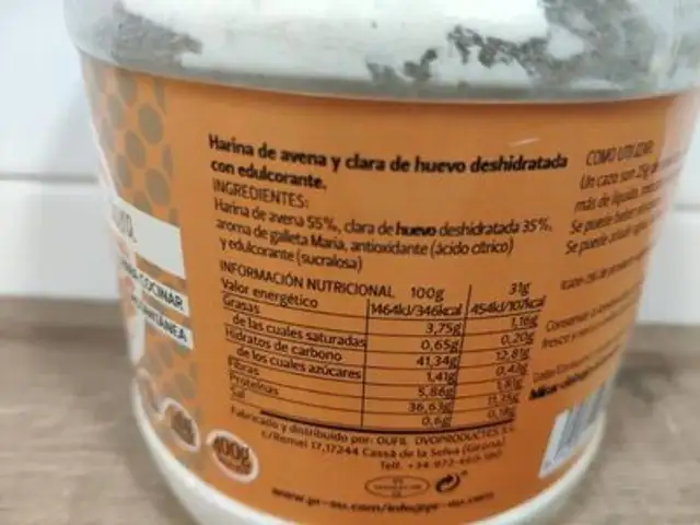 Unknown ingredients label