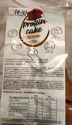 BIZCOCHO DE HUEVO Y COCO