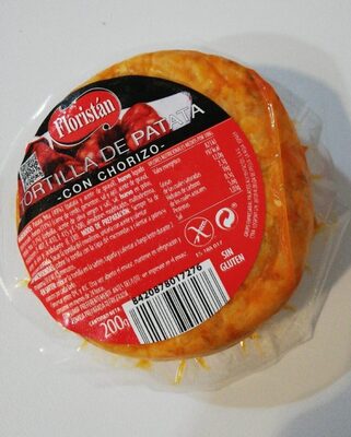 Tortilla de patata con chorizo