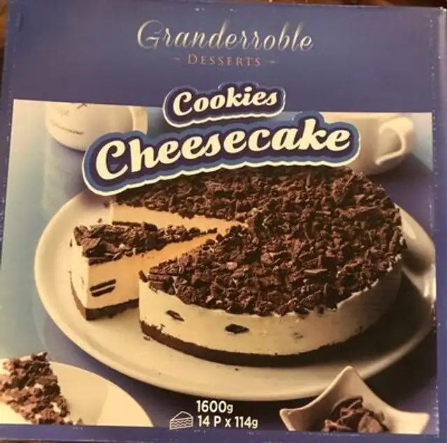 Cookies cheesecake