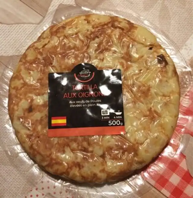 Tortilla aux oignons