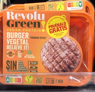 Burger vegetal believe it!