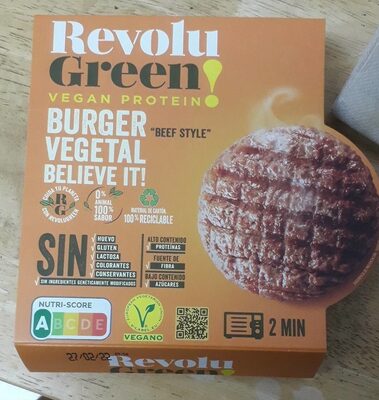 Revolut Green Burguer Vegetal
