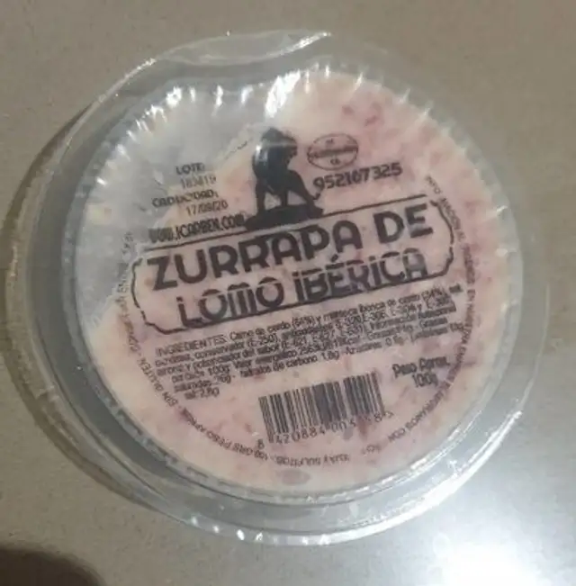 Zurrapa de lomo ibérica