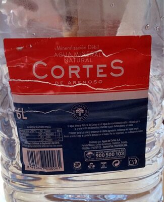 Agua mineral natural