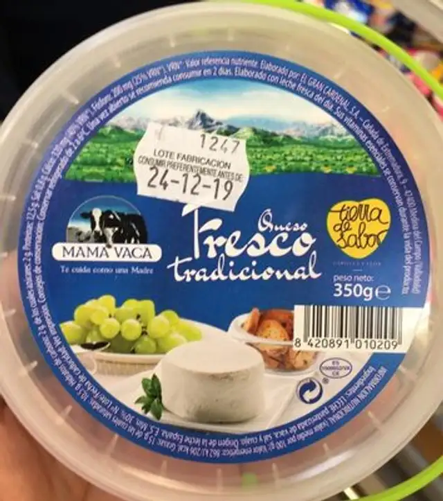 Queso fresco tradicional